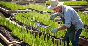 growing asparagus in raised beds