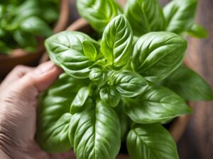 Basil Black Spots