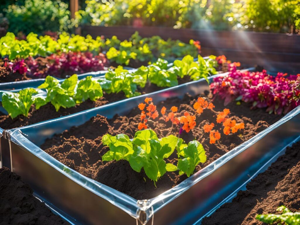 soil solarization in raised beds