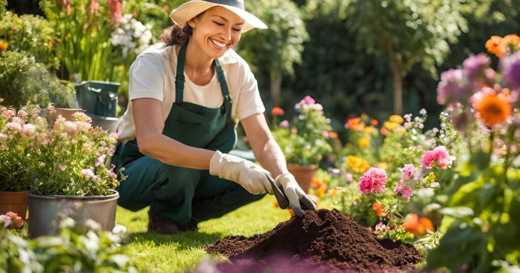 coffee grounds for plants