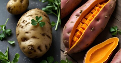 irish potato vs sweet potato