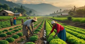 commercial farming vs subsistence farming