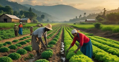 commercial farming vs subsistence farming