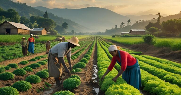 commercial farming vs subsistence farming
