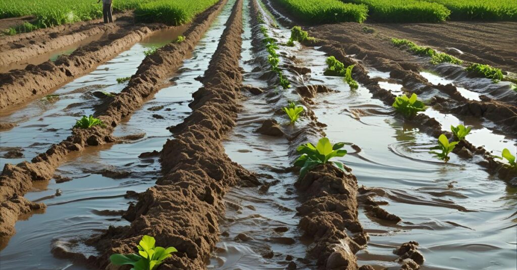 flood irrigation pros and cons