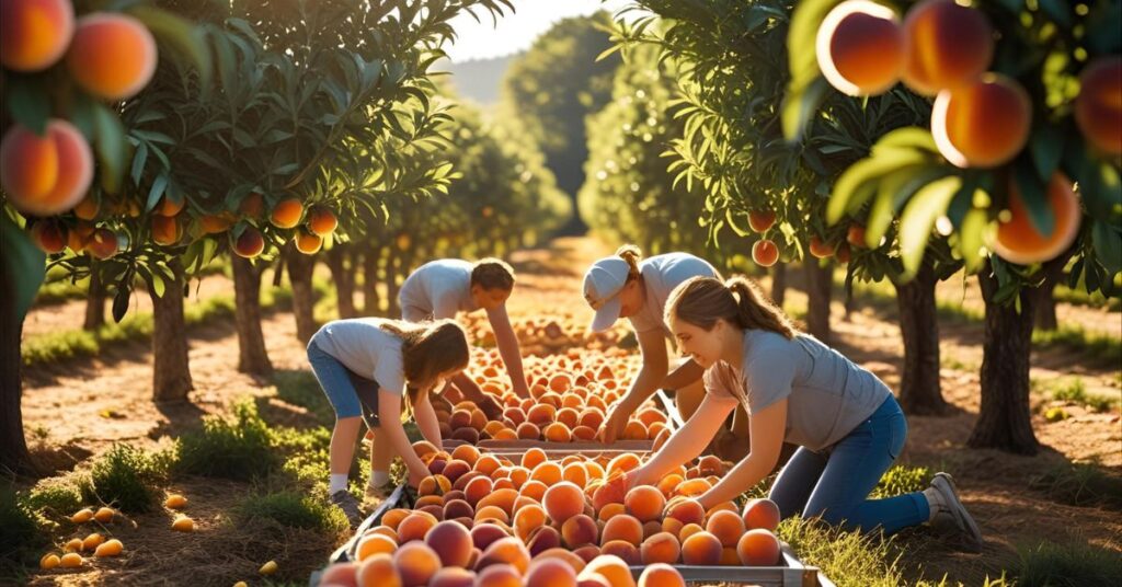 When Is Peach Season In California?