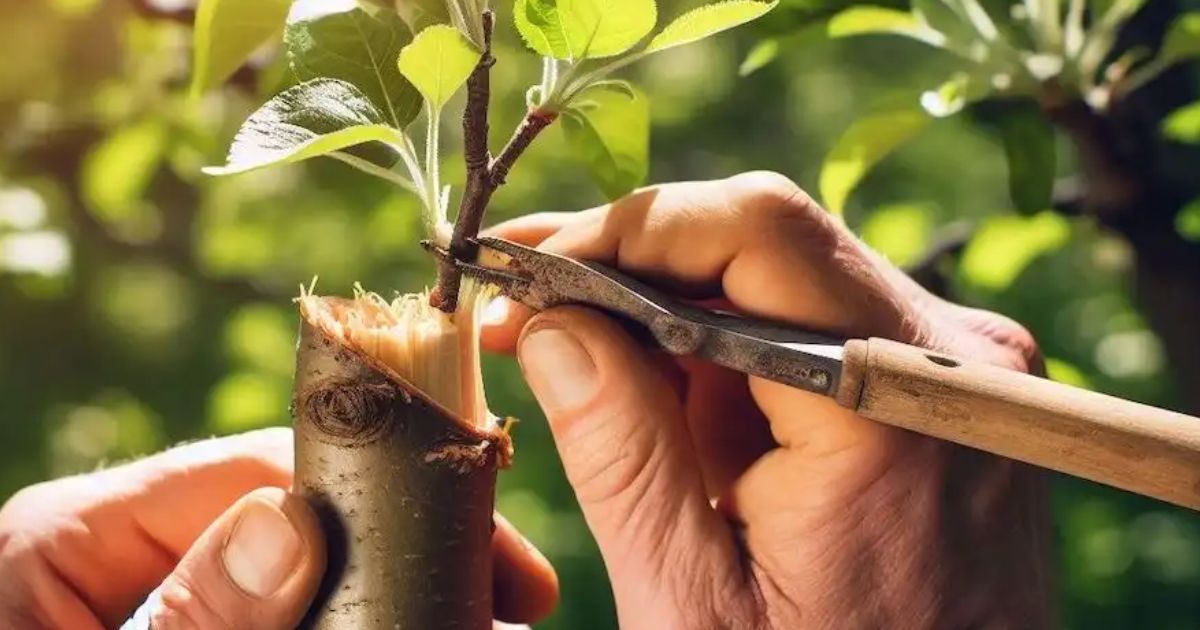 how do you graft an apple tree