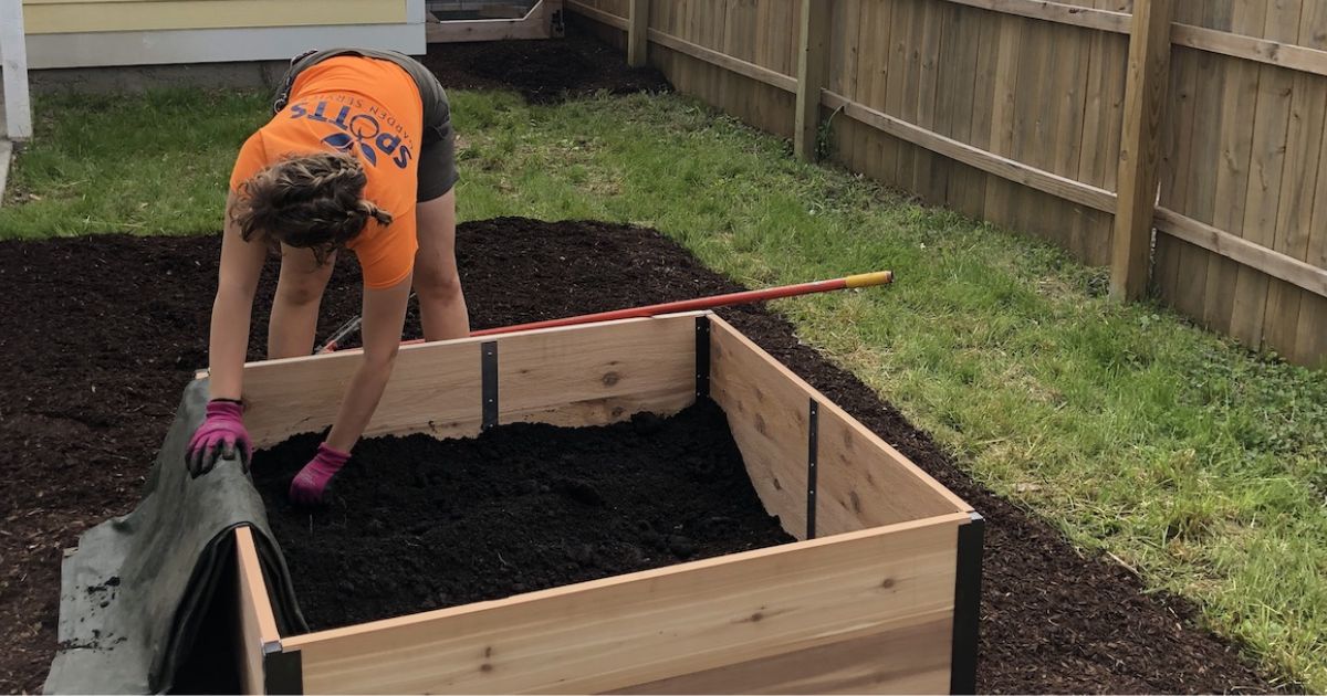 organic garden soil for raised beds